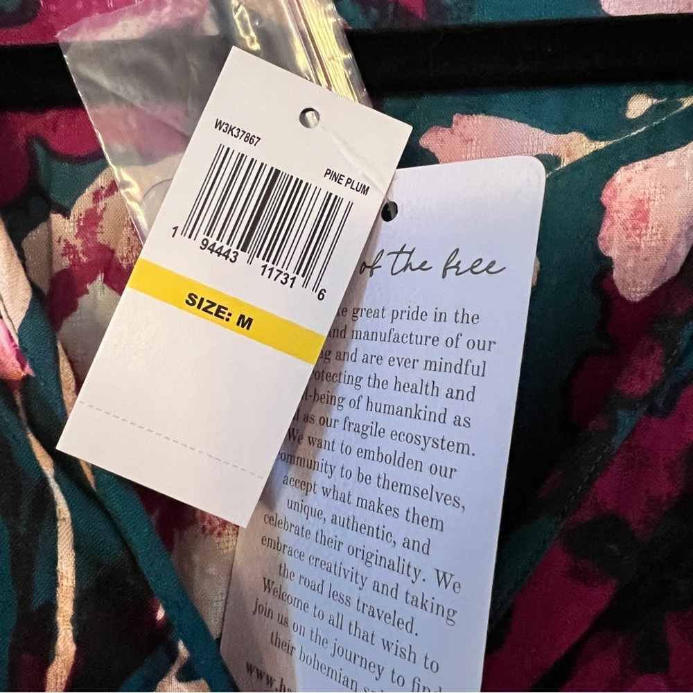 Band of the Free Boho Floral Wrap Dress - Picture 13 of 13